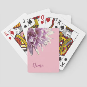 Baralho Floral conhecido elegante de Cusom