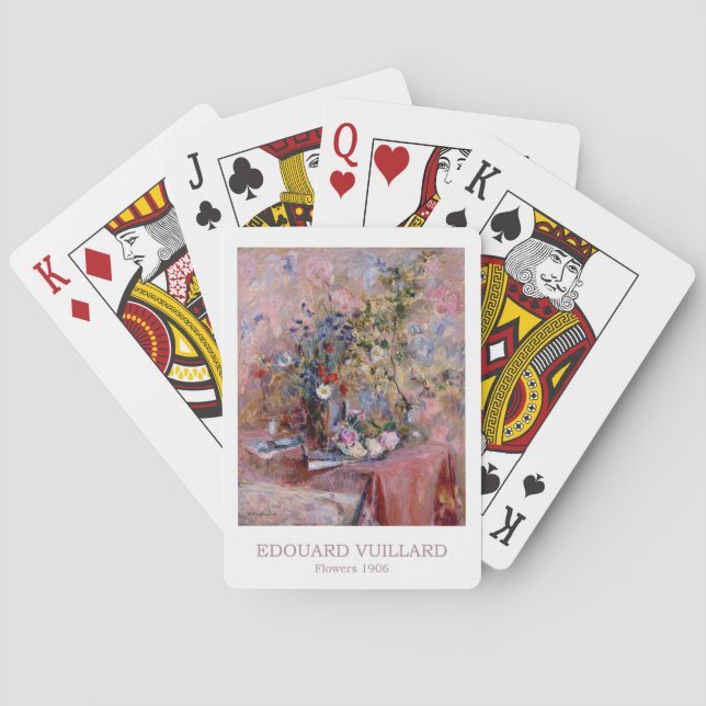 Baralho Flores de 1906 por Edouard Vuillard (Verso)