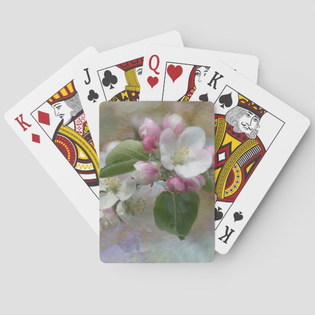 Baralho Flores de Árvore de Maçã (Verso)