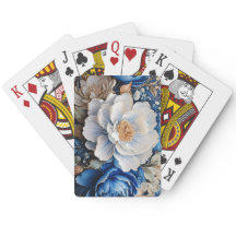 Flores de flor de aquarelas Cartões de Reprodução