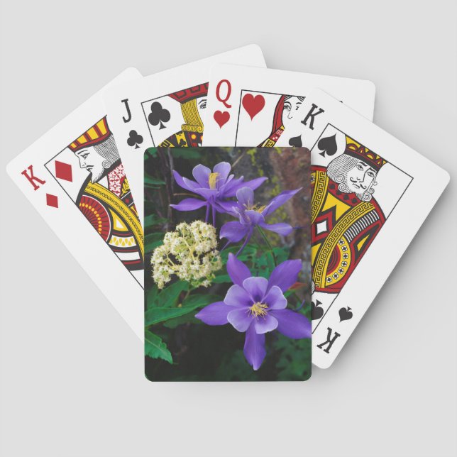 Baralho Flores Silvestres Mutantes Columbine (Verso)