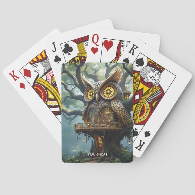Baralho Floresta da Coruja Fantasy (Verso)