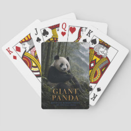 Baralho Floresta de Bambu do Panda Gigante ANIMALS Pôquer