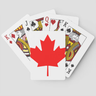 Baralho Folha de bordo canadense