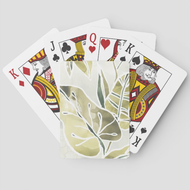 Baralho Folhas de Batik (Verso)