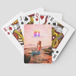 Baralho follow us facebook username social media photo