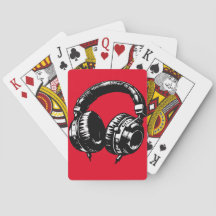 Fones de Ouvido de Música Negra Presente de Aniver