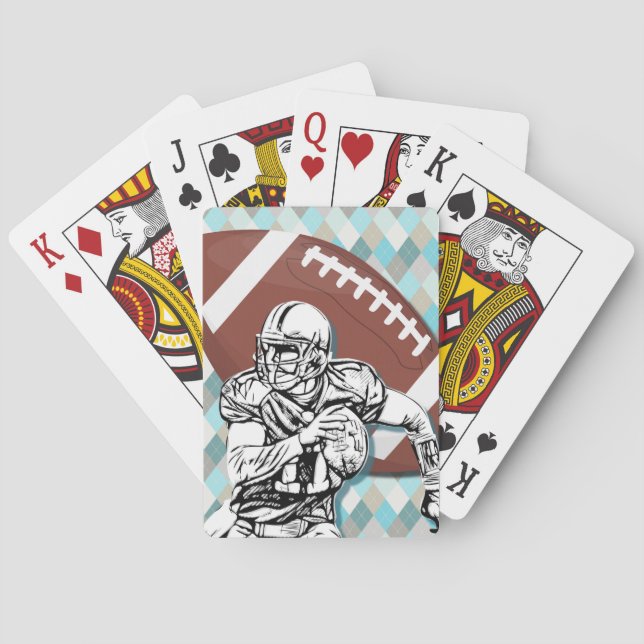 Baralho Football and Player Art Playing Cards (Verso)