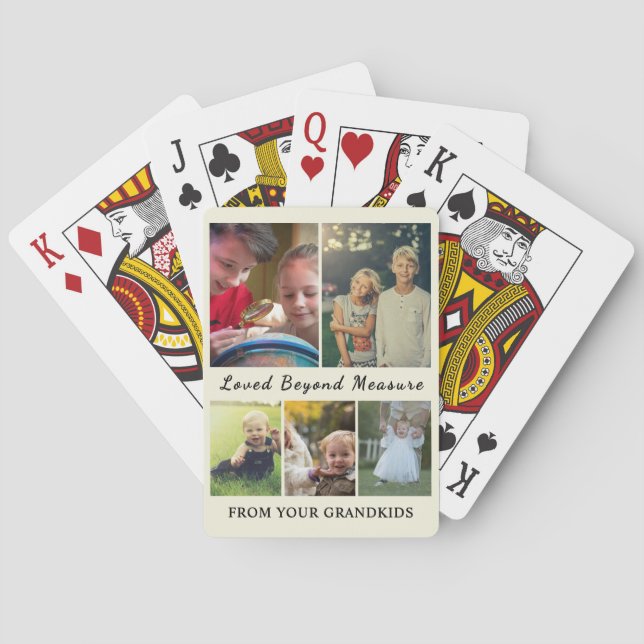 Baralho For Grandparents – Loved Beyond Measure Cards (Verso)