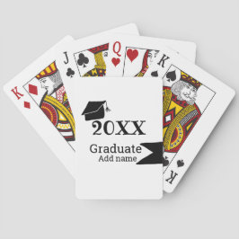 Baralho Formando 20XX graduação que é simples e moderno