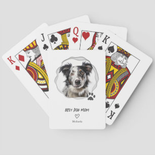 Baralho Foto da Mãe de Cachorro Bonito