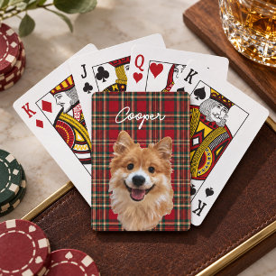 Baralho Foto de animal de estimação personalizada Natal Xa
