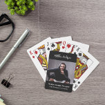 Baralho Foto de aniversário mito mito de legenda diversão<br><div class="desc">Personalize e adicione sua própria foto do aniversariante/homem. Personalize e adicione um nome,  40 anos e um texto. Texto: O Homem,  O Mito,  A Lenda.</div>