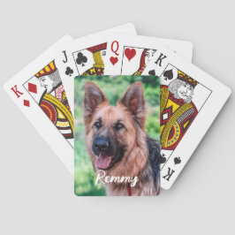 Baralho Foto de cão - Foto de animal de estimação - Pão de