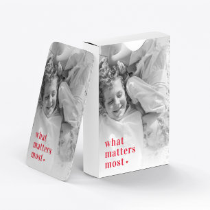 Baralho Foto de tendência e o que importa o RedQuote mais