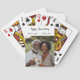 Baralho Foto do Aniversário: moderno Cartões de Poker Bran