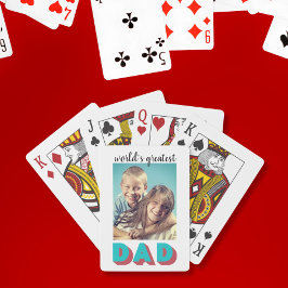 Baralho Foto do maior Pai do mundo