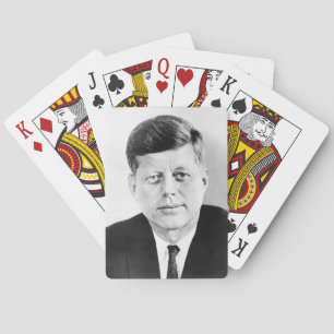 Baralho Foto Presidencial do Presidente Americano John Ken