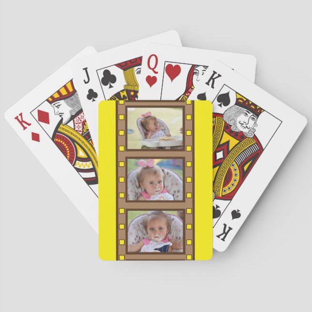 Baralho Fotografia Pessoal - Faixa de Filmes Retroativos A (Verso)