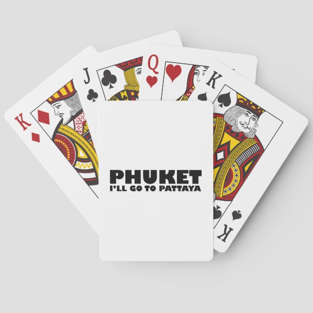 BARALHO FUKET EU VOU PARA PATTAYA (Verso)