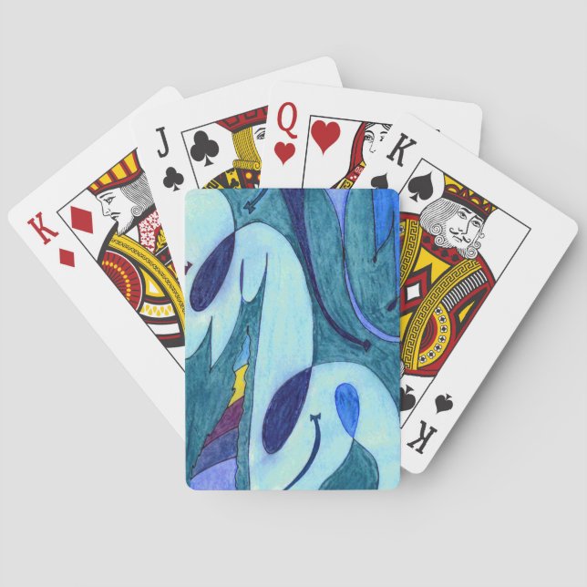 Baralho Fumos azuis (Verso)