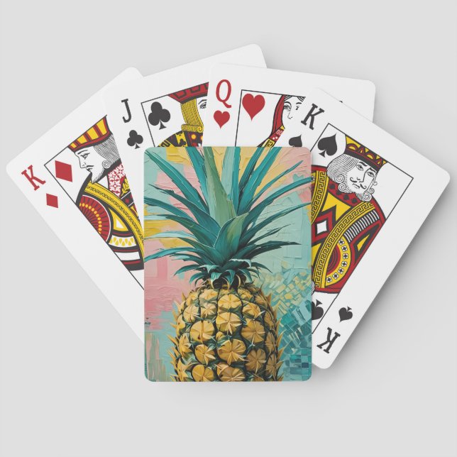 Baralho Fusão de abacaxi (Verso)