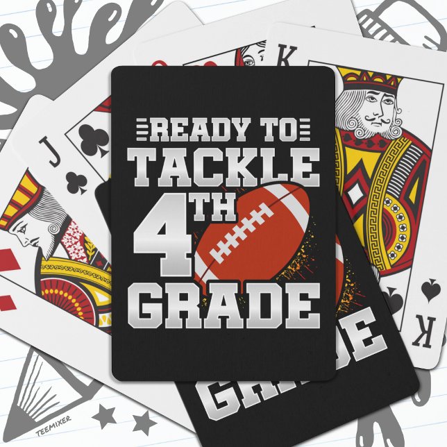 Baralho Futebol do 1º dia do 4º ano de volta à escola (Criador carregado)