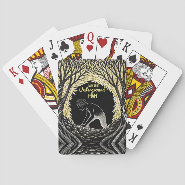 Baralho Fyodor Dostoevsky O Homem Subterrâneo (Verso)