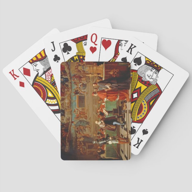 Baralho Galileo Galilei (1564-1642) antes dos membros do (Verso)