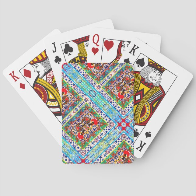 Baralho Galo de Barcelona, Portugal (Verso)