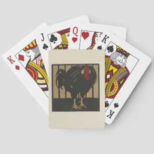 Baralho Galo - ilustração quadrada dos animais