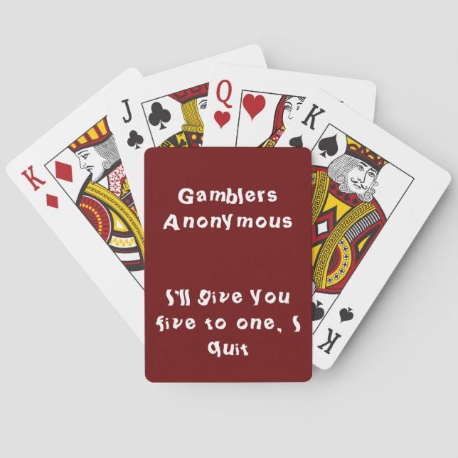 Baralho Gamblers Anonymous (Verso)