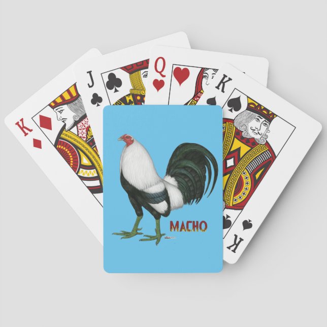 Baralho Gamecock Macho Duckwing (Verso)