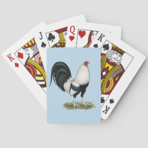 Baralho Gamecock prateado
