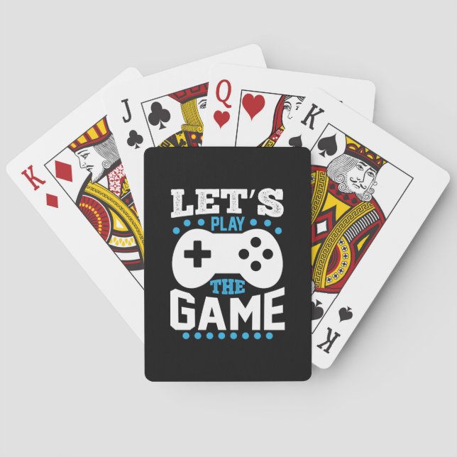 Baralho Gamer Gift Permite Jogar O Jogo (Verso)