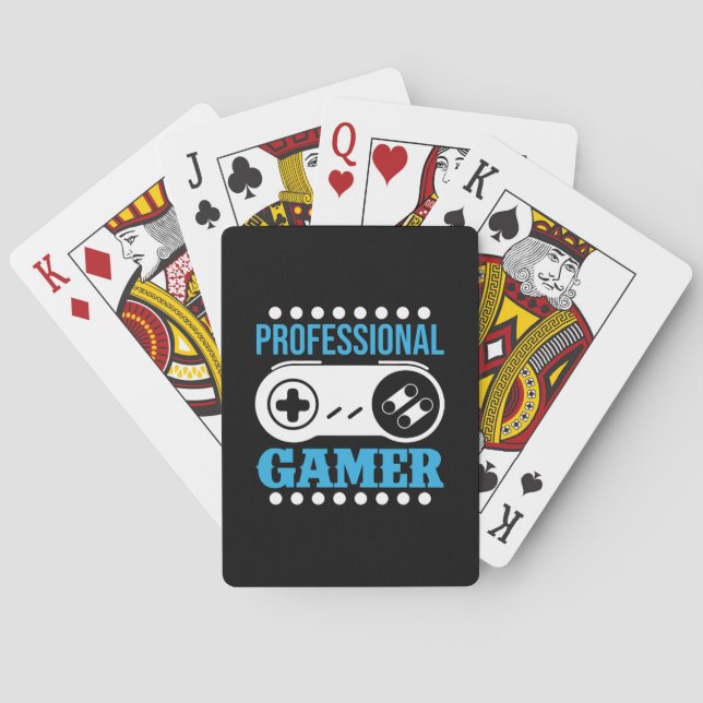 Baralho Gamer Gift Professional Gamer (Verso)