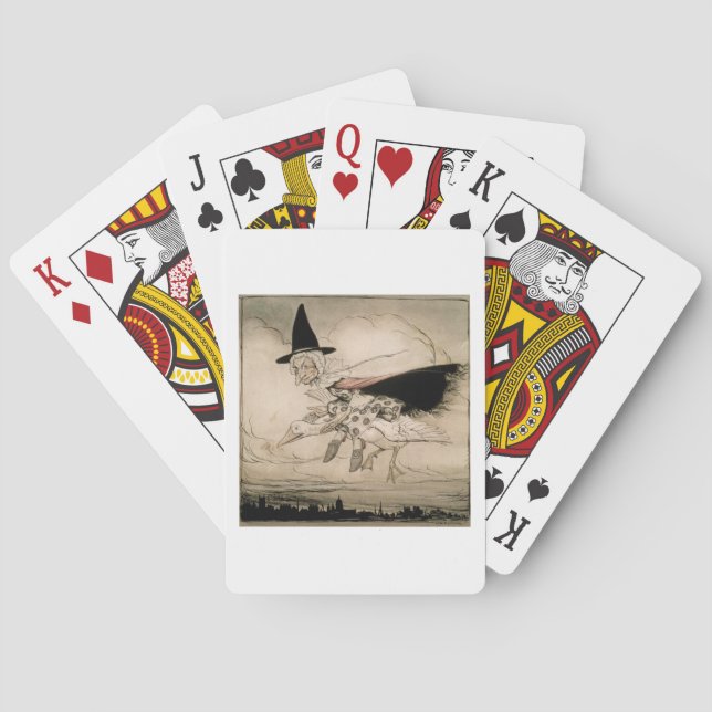 Baralho Ganso de mãe, frontispiece 'do ganso de mãe o Ol (Verso)