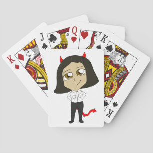Baralho garota diabinha chibi