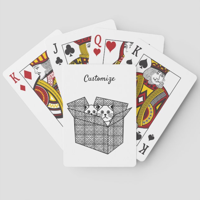 Baralho Gatinhos em uma caixa Thunder_Cove (Verso)