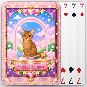 Baralho Gato Abissínio, Arte Kawaii