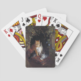 Baralho Gato com Kittens Henriette Knip 1844