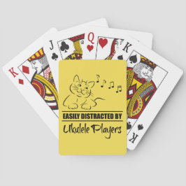 Baralho Gato curioso facilmente distraído por jogadores Uk