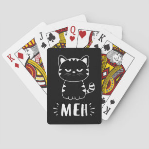 Baralho Gato Moguoso Adora Mulheres Meninas Gato - Gato En