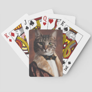 Baralho Gato na Jaqueta de Fumar