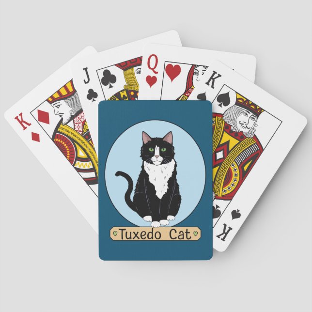 Baralho Gato Smoking (Verso)