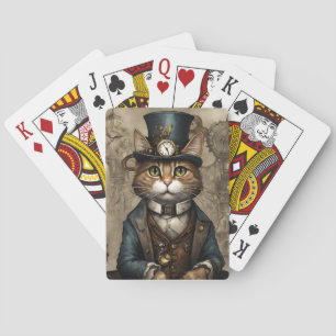 Baralho Gato Steampunk