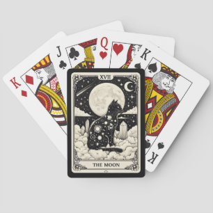 Baralho Gato Tarot O Gráfico Da Lua