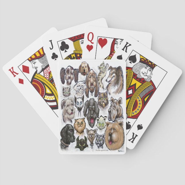 Baralho Gatos n Cães (Verso)