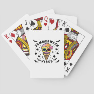 Baralho Gelado Summerween Vibes Skeleton IceCream Summer V