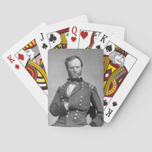 Baralho General Sherman Jogando Cartões
